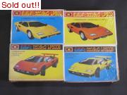 スーパーカーランボルギーニ　カウンタック LP500　4つセット