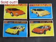スーパーカーランボルギーニ　カウンタック LP500　4つセット