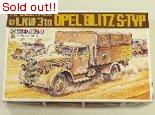 1/35　ドイツ軍用3tトラック　オペルブリッツ