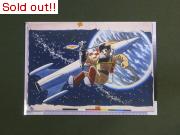 宇宙船 レッドシャーク 原画写真